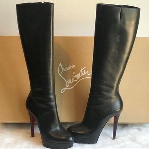CHRISTIAN LOUBOUTIN Bianca Boots size 37